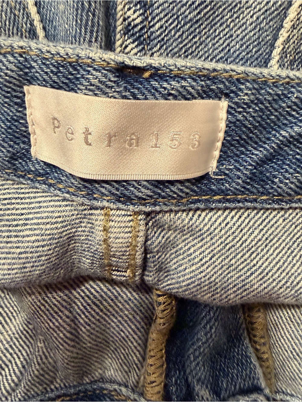 Petra Cropped Jeans size 11/29 Medium Blue Wash Distressed High Rise NWT - Picture 10 of 15